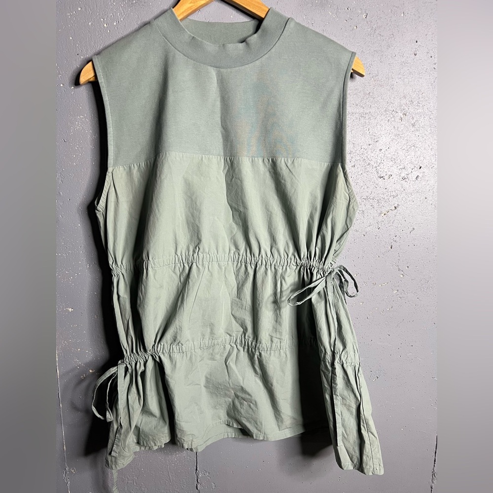 COS Mint Green Sleeveless Blouse - Picture 3 of 12